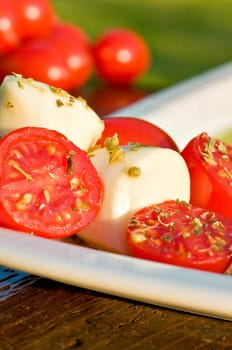 Mozzarella and bocconcini