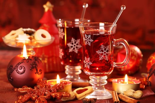 Hot drink for winter and Christmas