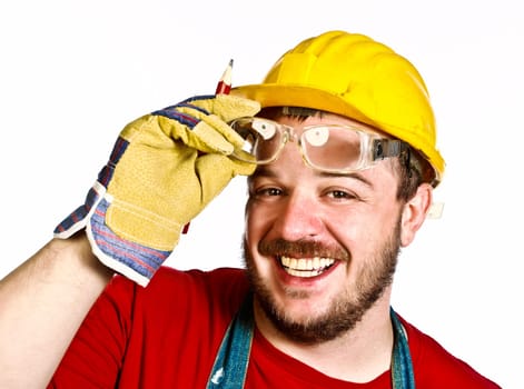 manual worker portrait