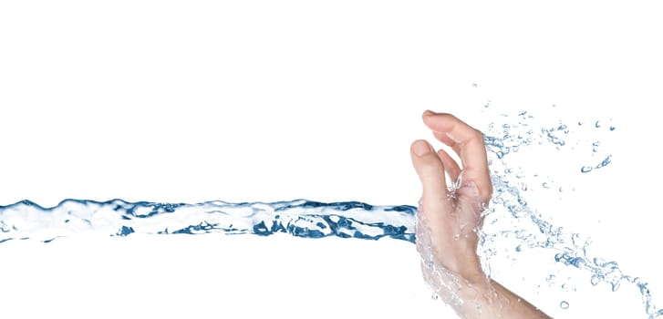 Jet of water