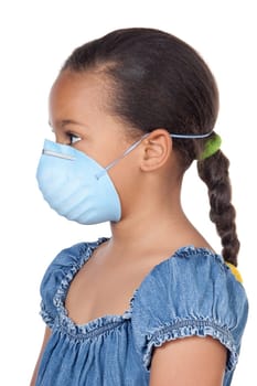 Girl with mask
