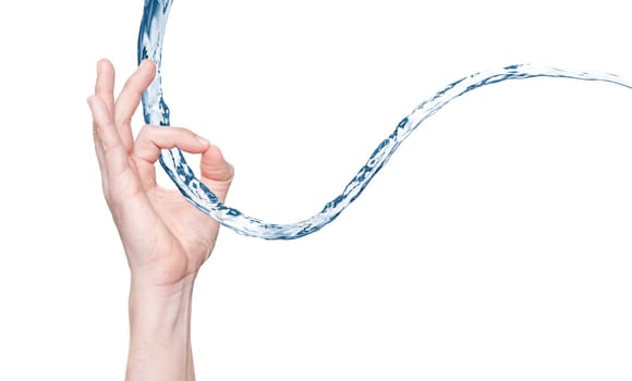Jet of water