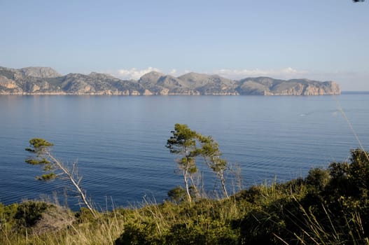 View of the Formentor Peninsula