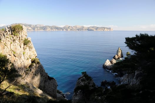 View of the Formentor Peninsula