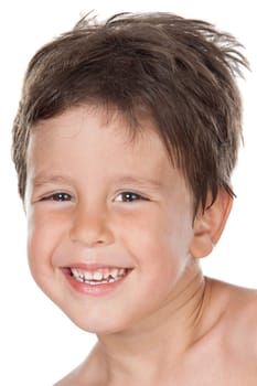 Adorable child smiling