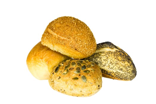 Assorted bread rolls