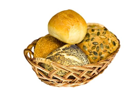 Assorted bread rolls