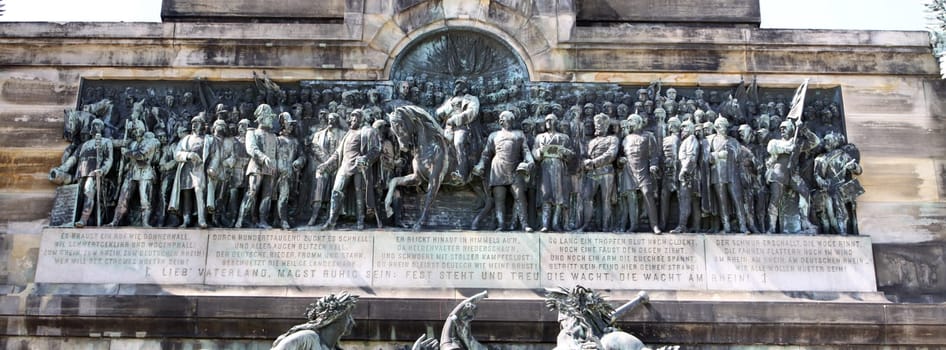 Main relief on the Niederwald monument