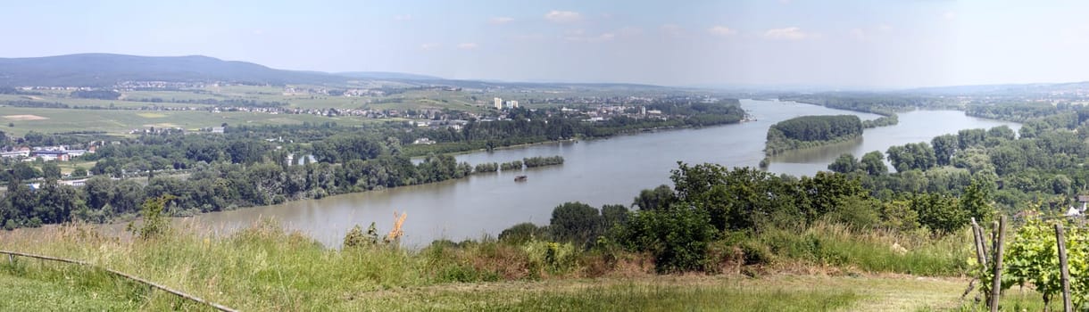View of the Rhine Valley near Bingen