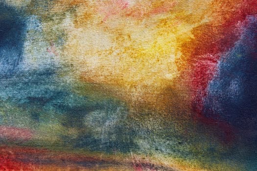 color-painted canvas