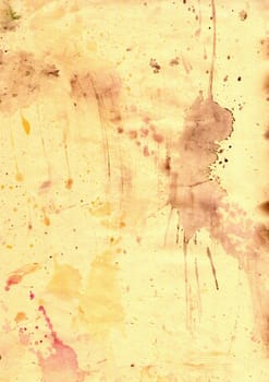 old grunge paper with blobs