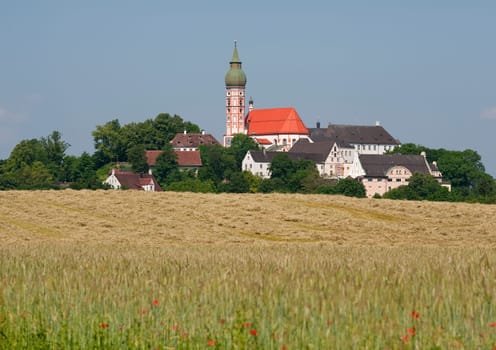Andechs Monastery in Upper Bavaria