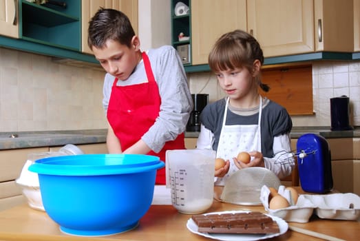 to bake or baking  without roast