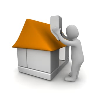 Building house