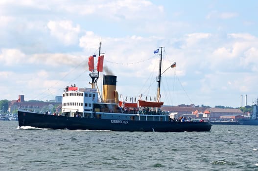 steamer in Kiel
