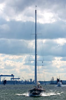 Sailing in Kiel