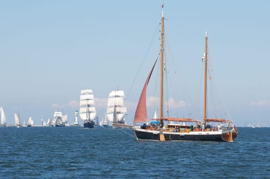 Sailing in Kiel