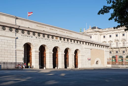 Heroes' Gate in Vienna