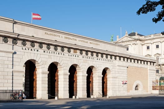 Heroes' Gate in Vienna