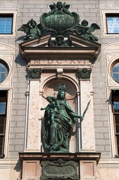 Facade of the Residence in Munich