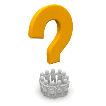 Group and question mark