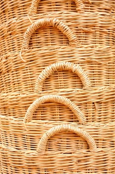 Straw baskets