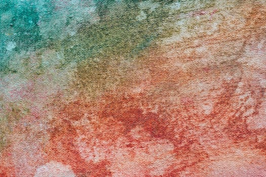 painted canvas