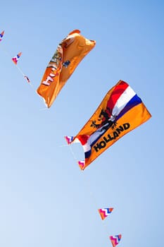 Support of Dutch soccerteam in the Netherlands