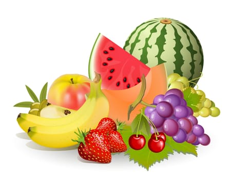 Groups of fruits