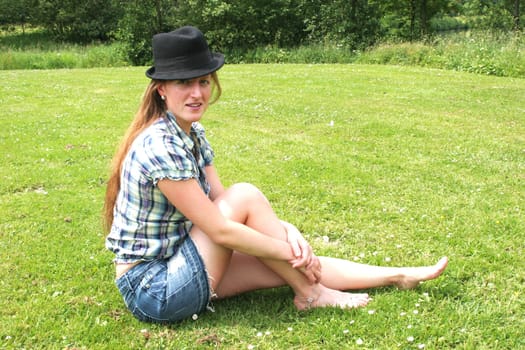 on the meadow