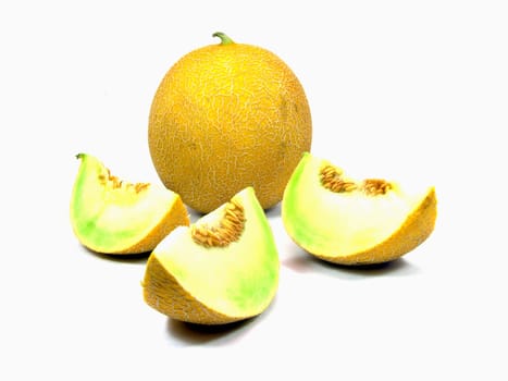 Galia melon (cucumis melo)