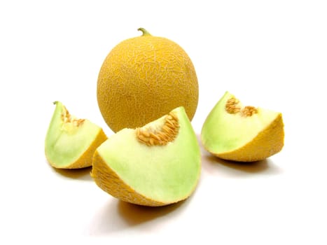 Galia melon (cucumis melo)