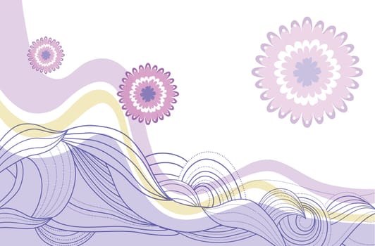abstract curve pattern