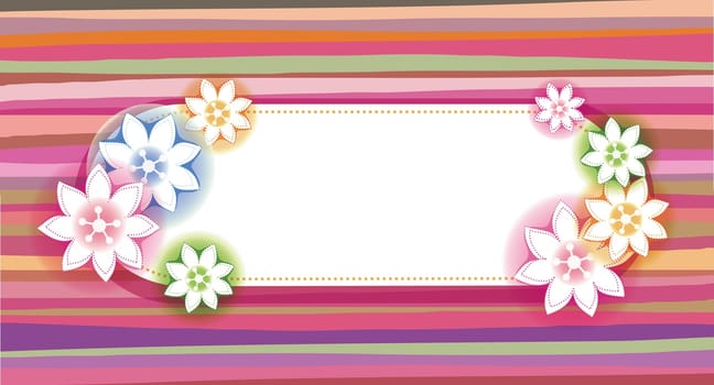 flower banner