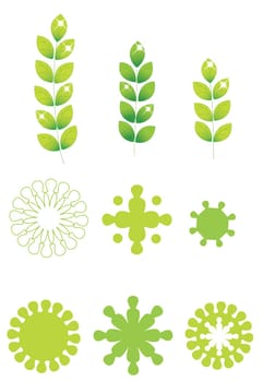 leaves pattern
