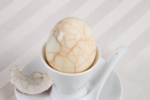 A marble egg