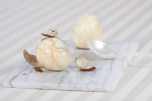 Two Marble Eggs
