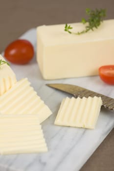 Butter with tomatoes