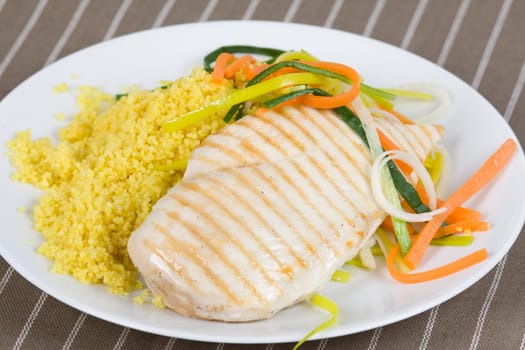 Grilled chicken breast