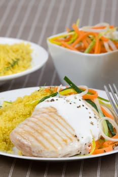 Chicken Yogurt Sauce