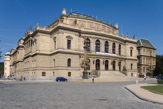 Rudolfinum with space