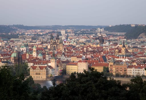 Prague's sea of houses