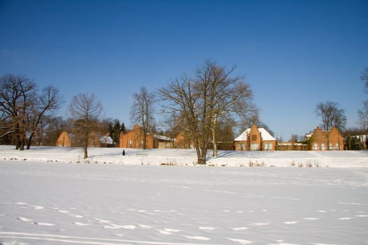 On the frozen lake