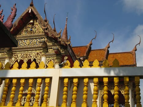 Thailand temple on Phuket island