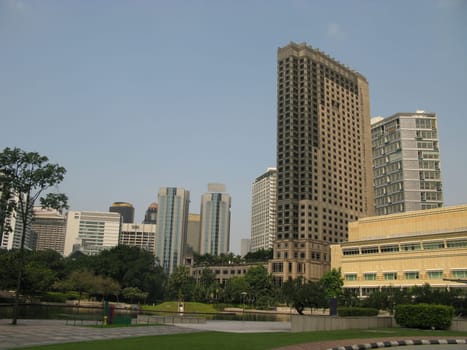 Modern city
