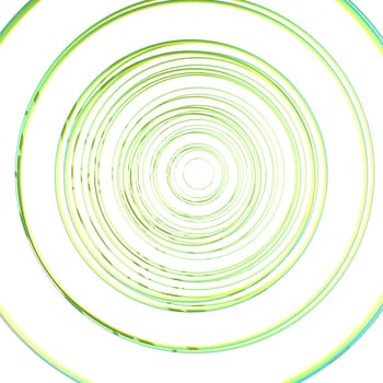 Green circles