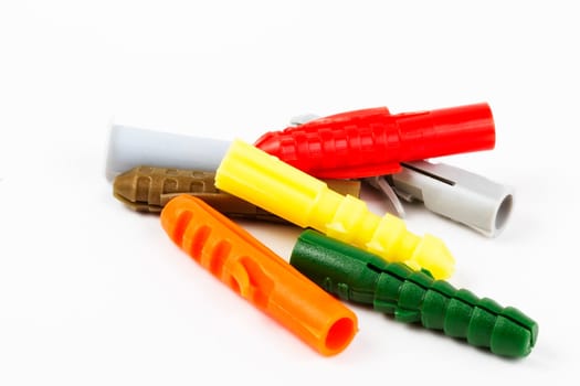 Seven Colorful Dowels