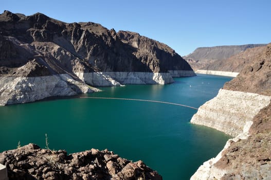 Lake Mead by Hoover Dam