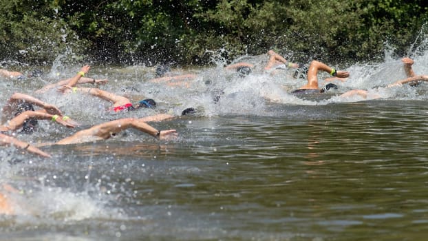 Swimming competition