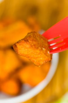 Chicken with chili sauce